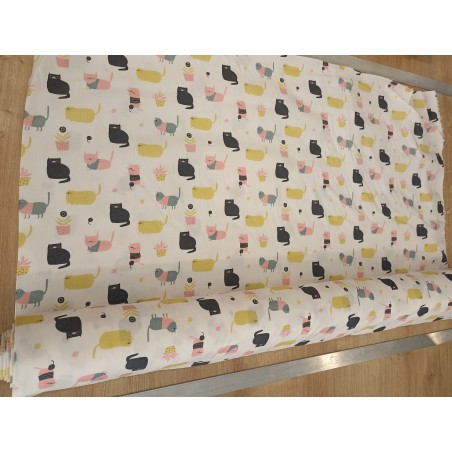 Tissu - chat