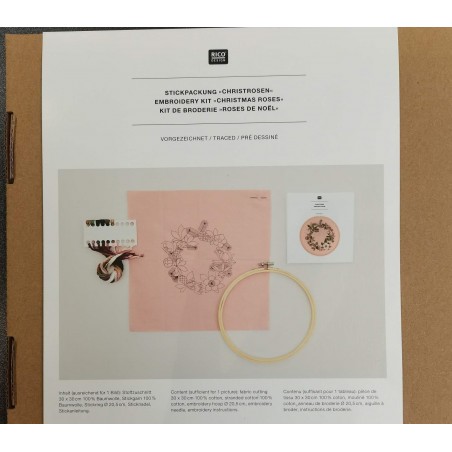 Kit a Broder - Roses de Noël