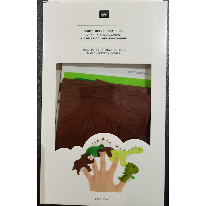 500468 - Kit Marionnettes - Dinosaures