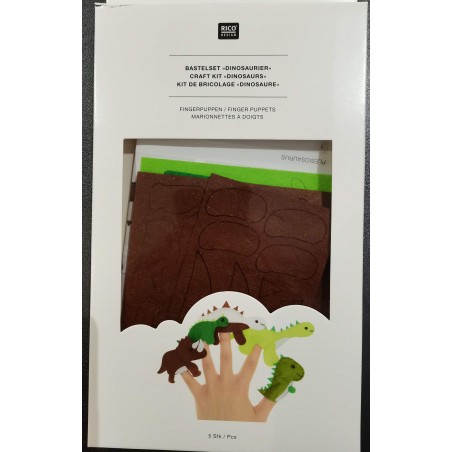 500468 - Kit Marionnettes - Dinosaures