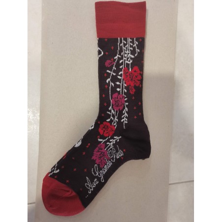 BAG20F - Chaussettes Fleuries