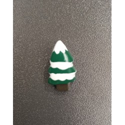 Bouton de Noel - Divers- ourson sur lune. renne. sapin. bonhomme