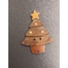 Boutons de Noël - Bois