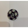 2599A - Bouton rond motif écossais