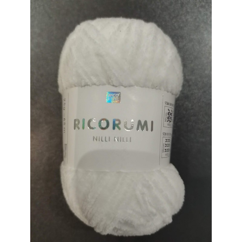 Nilli Nilli - Ricorumi - 14 Coloris - 001. 002. 003. 004. 005. 009. 012. 013. 019. 024. 026. 027. 028. 029