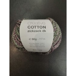 843132 - Zick Zack - Bleu. Jaune. Pastel. Rose. Orange