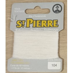 Saint-Pierre  -  Noir 180. Blanc 100 . Blanc Cassé 104. Les Gris - 135. 148. 126