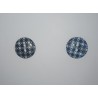 18312. Bouton a carreaux