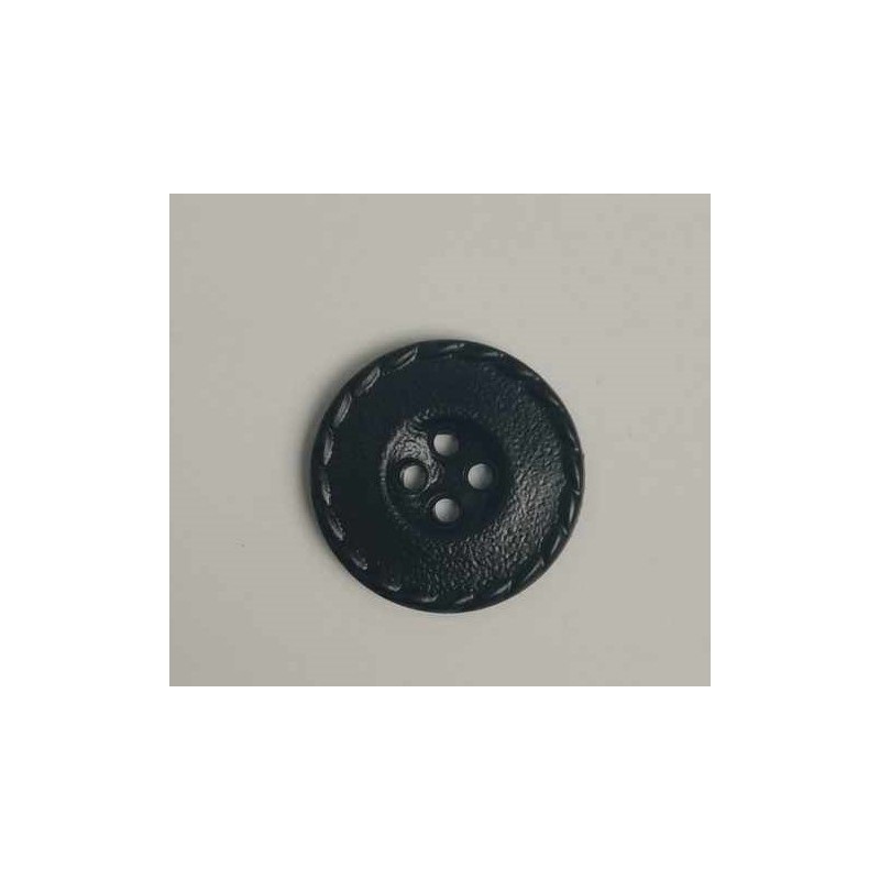 4124 - Bouton similii cuir