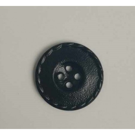 4124 - Bouton similii cuir