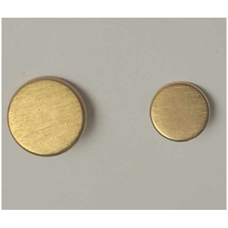 351 - Bouton plat a queue