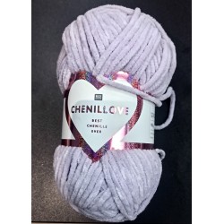 Chenillove - 008. Lilas Clair et 007. Aqua