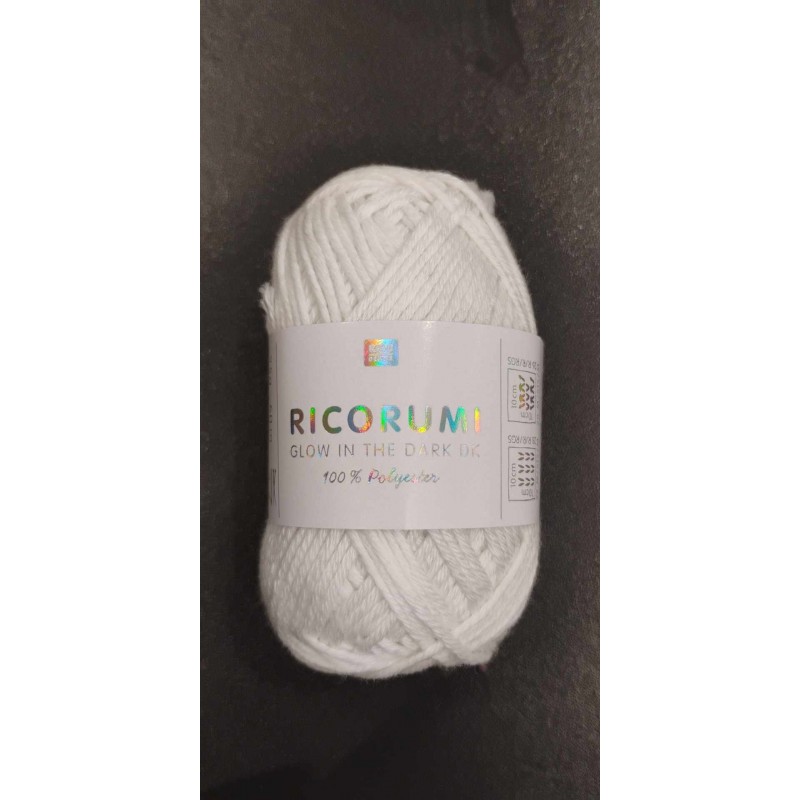 Ricorumi -Lame Multicolore 004  /  383397 - Blanc Dark - fluorescent - 001