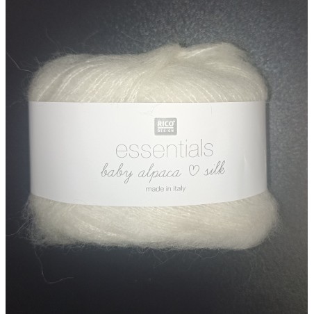 Essentials Baby Alpaca Loves Silk - BLEU. CERISE. NOIR