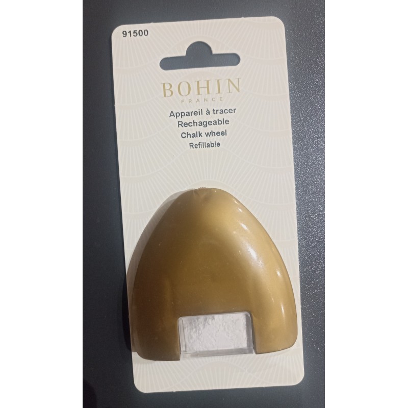 Roulette a craie - traceur de poudre