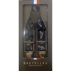 C80043 - Bretelles Jacquard