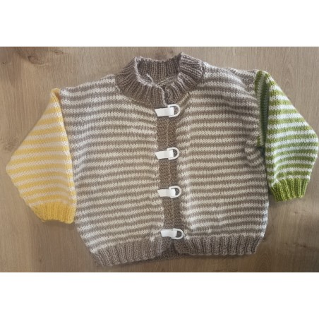 Pull enfant rayé IDEAL4