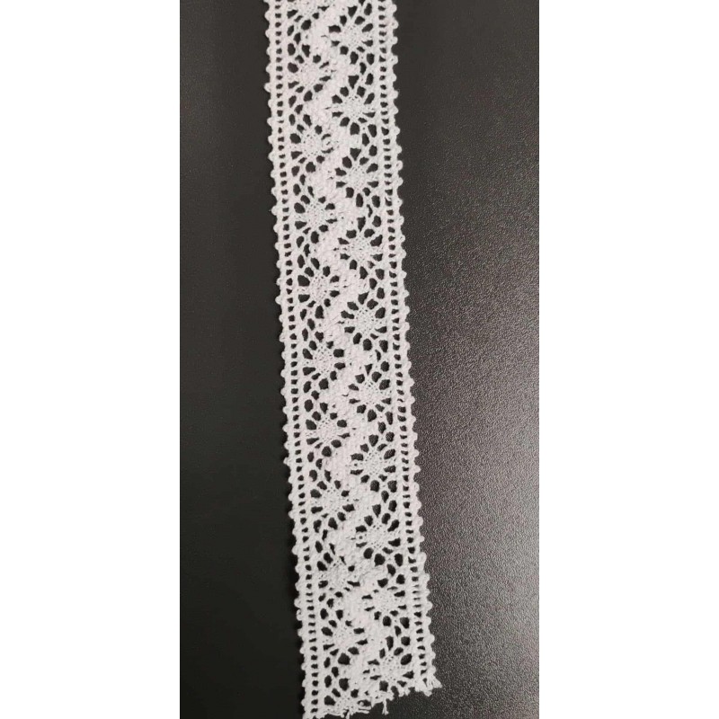 907050 - Dentelle Ajourée entre 2 - Coton