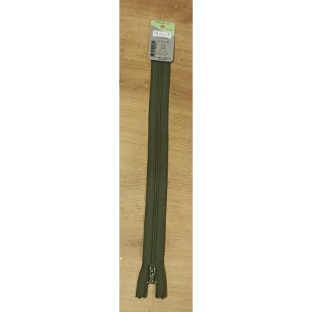 Fermeture non séparable - marron 159. kaki 151