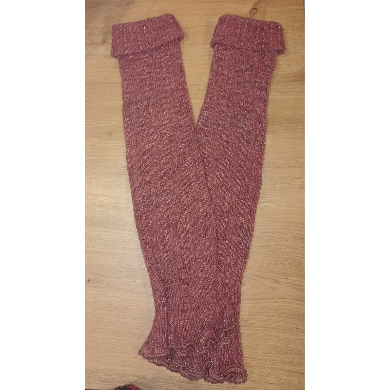 H0832 - Guêtres en lurex