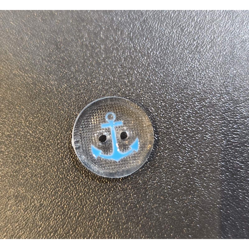 92186 - Boutons - Ancre marine